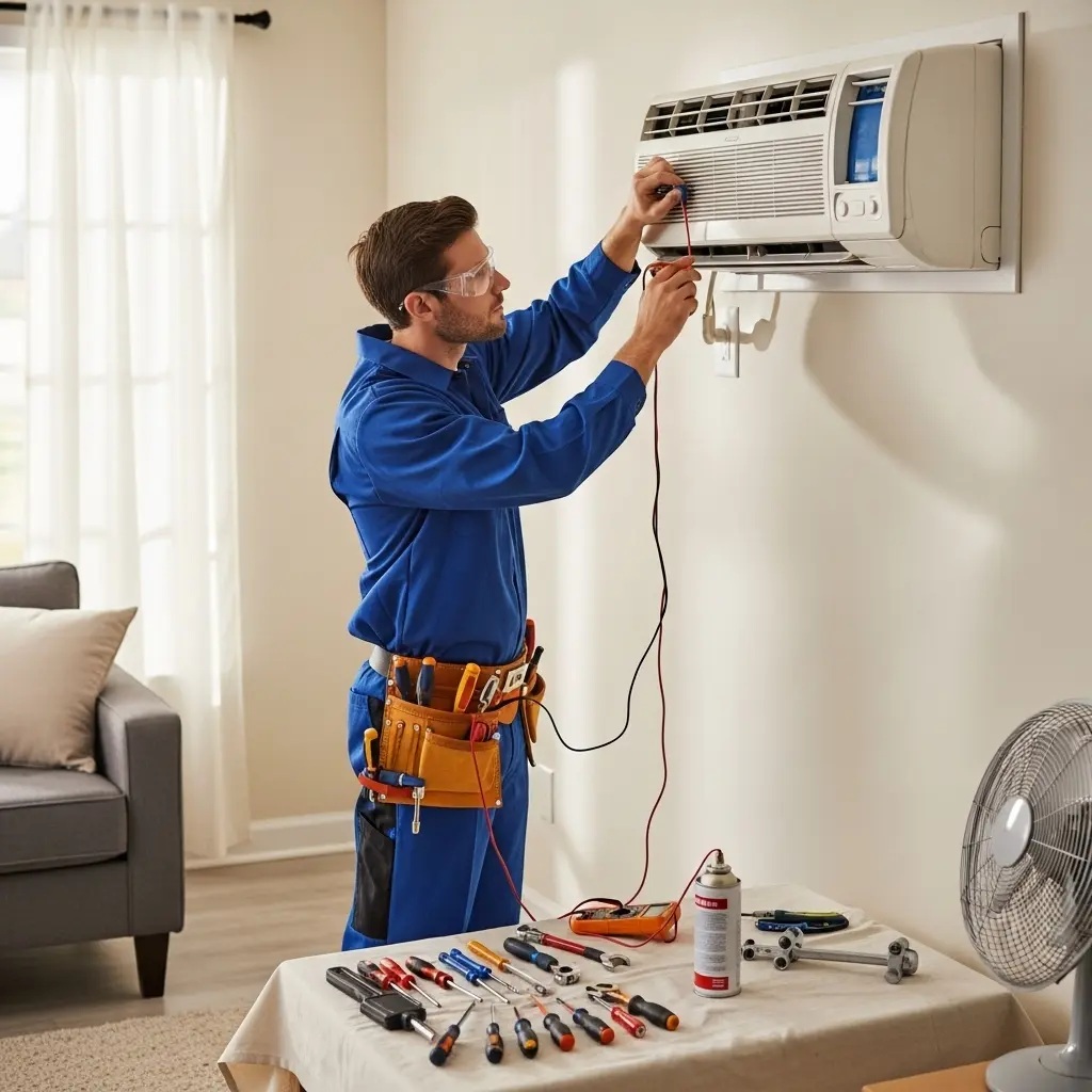 Çekmeköy Finlux Finlux klima gaz dolumu ve bakım – Enerji verimliliği artırıldı. - Teknik servis örneği